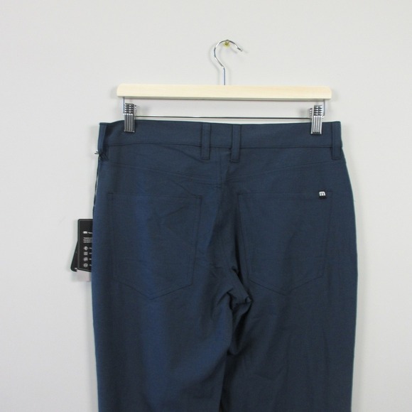 Travis Mathew Golf Pants Men 30 Navy Blue Cotton Stretch Performance Casual 268 - Picture 8 of 12